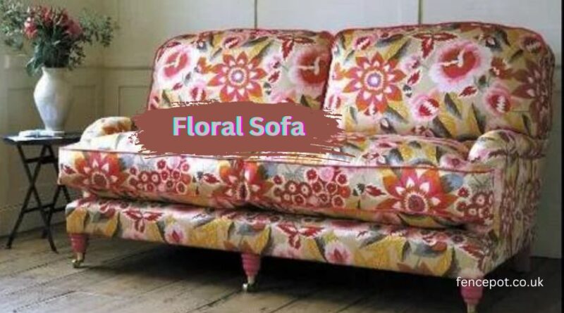 Floral Sofa