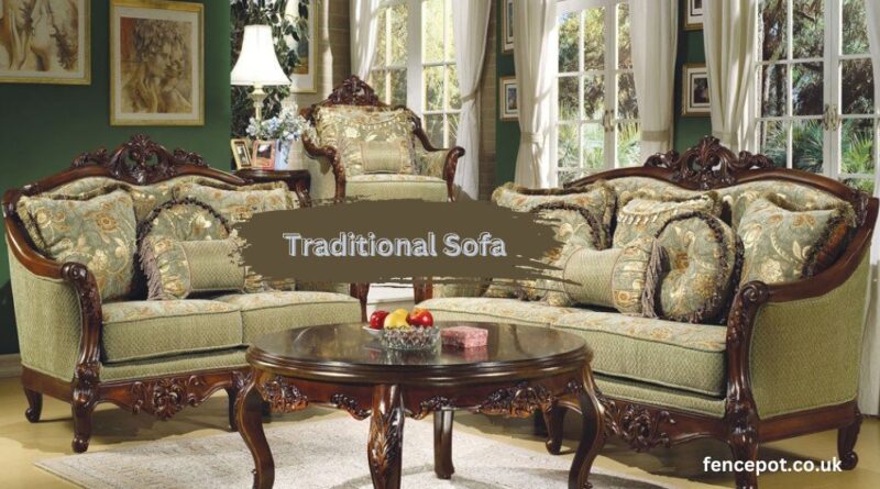 traditional sofa