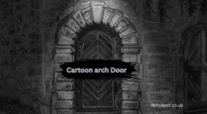 cartoon arch door