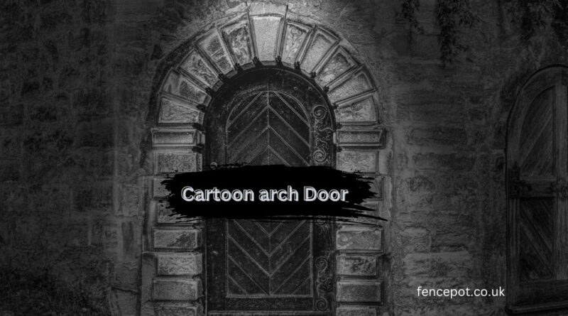 cartoon arch door