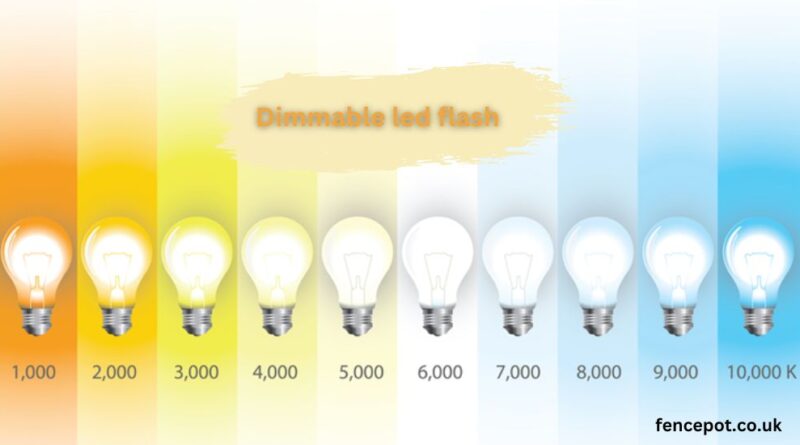 dimmable led flash