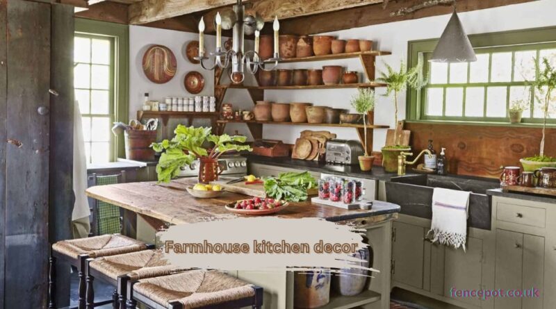 farmhouse kitchen decor