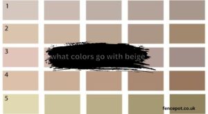 what colors go with beige