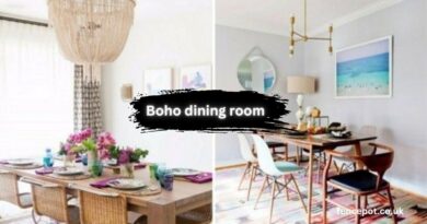 boho dining room