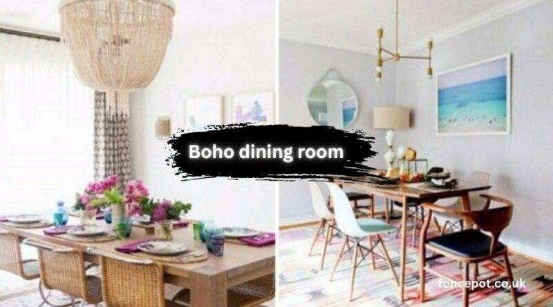 boho dining room