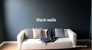 black walls