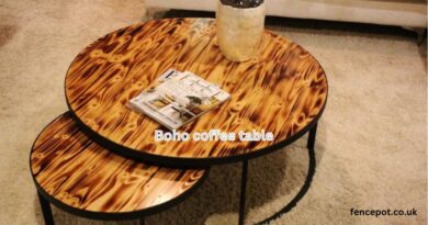 boho coffee table