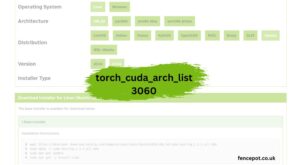 torch_cuda_arch_list 3060