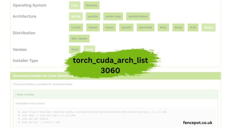 torch_cuda_arch_list 3060