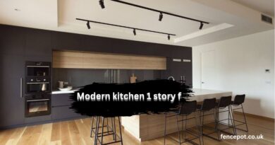 Modern kitchen 1 story f